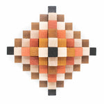 Casse - Tête Cristal 51 - Casse - tête en bois étoile - Rouge et Noir