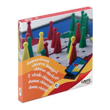 Dames chinoises voyage - plastique GM - jeu traditionnel jeu de dames chinoises jeu de voyage - Rouge et Noir