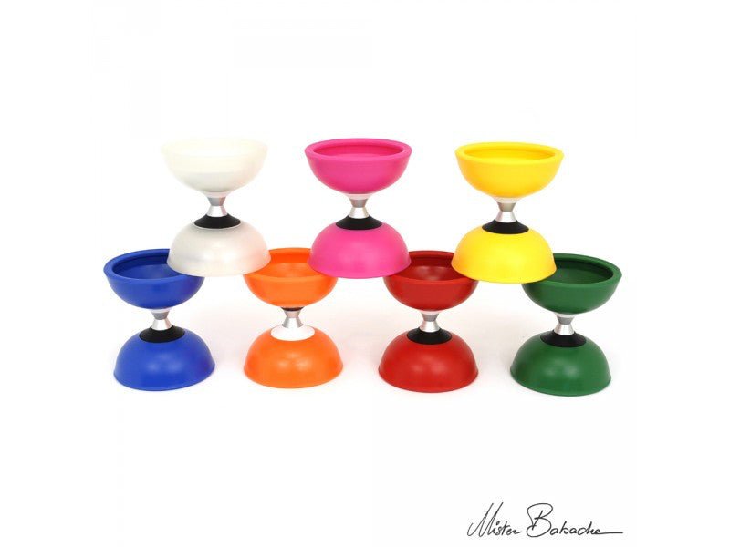 Diabolo Tornado roulement à billes - extérieur - Rouge et Noir