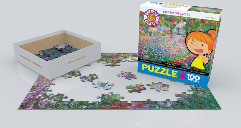 Puzzle Eurographics - 100 p - Le jardin de Monet - Monet