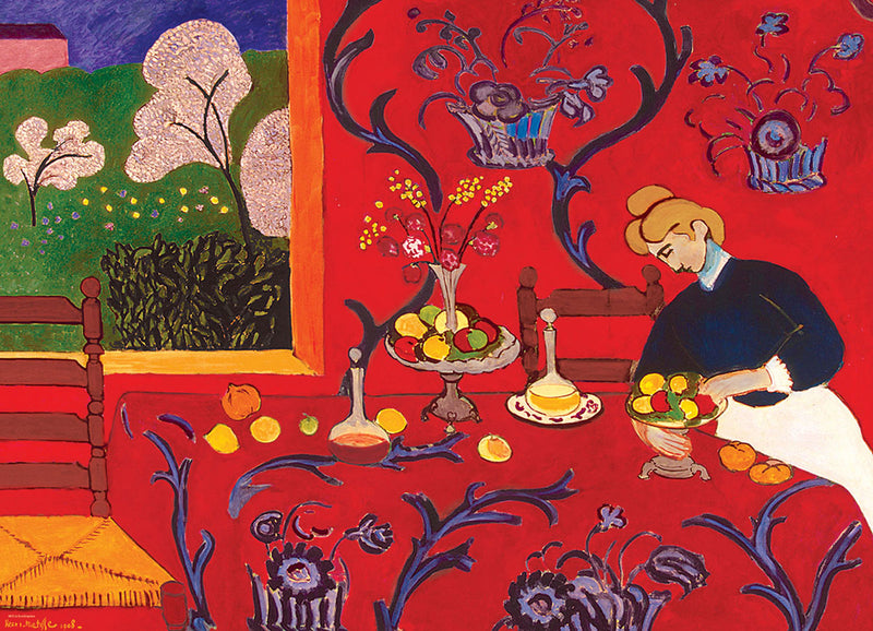Puzzle Eurographics - 1000 p - Harmonie en rouge - Matisse