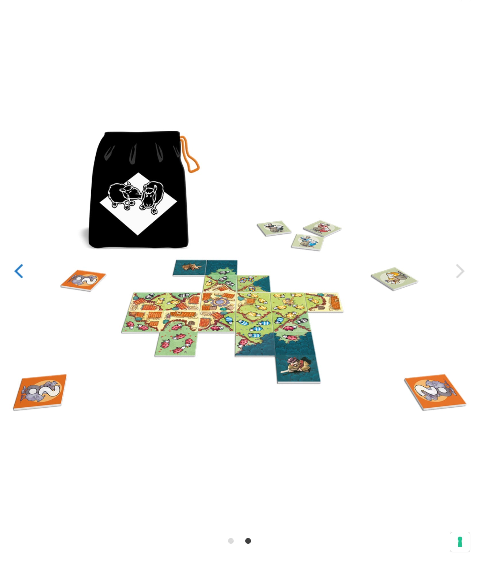 La Guerre des moutons - Jeu de plateau de stratégie à deux enfants - Rouge et Noir