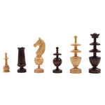 Pièces d'échecs Régence - jeu d'échecs pièces d'échecs classiques figurines décoratives - Rouge et Noir