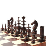 Pièces d'échecs Régence - jeu d'échecs pièces d'échecs classiques figurines décoratives - Rouge et Noir