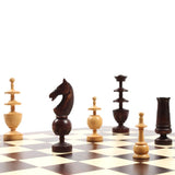 Pièces d'échecs Régence - jeu d'échecs pièces d'échecs classiques figurines décoratives - Rouge et Noir