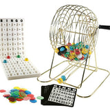 Sphère de bingo en métal - jeu traditionnel jeu de loto - Rouge et Noir